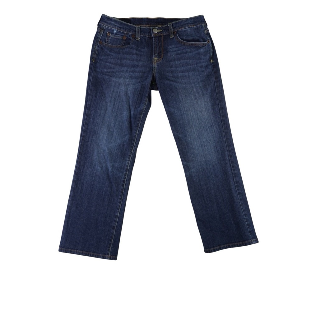 Lucky Brand Sweet N Low Bootcut Jeans Women's Size 6/28 Dark Wash Denim Low Rise
